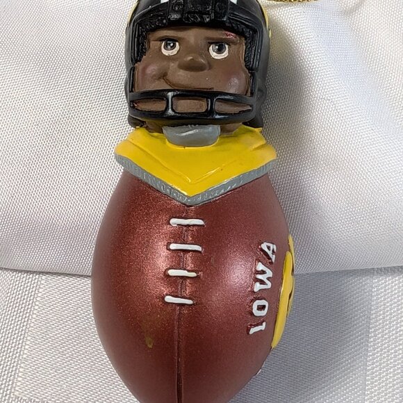 IOWA HAWKEYES NCAA UNIVERSITY FOOTBALL TEAM CHRISTMAS DECORATION NEW SPORTS - Picture 3 of 16